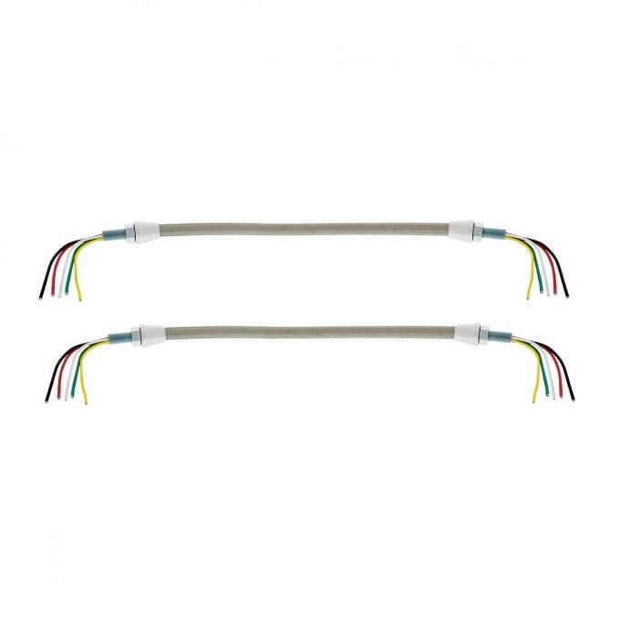 United Pacific Headlight Conduit Set w/5 Wires (Pair) S1105