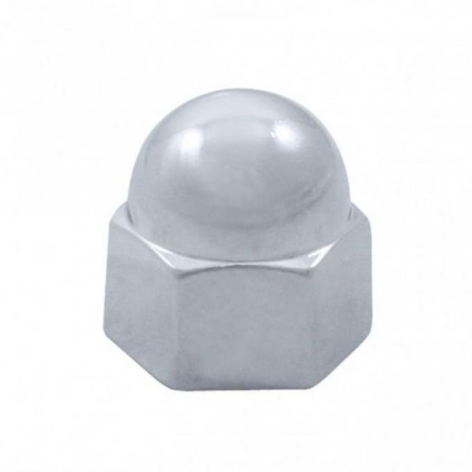 United Pacific 11/16" X 7/8" Chrome Die-Cast Acorn Nut Cover 10021
