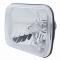 United Pacific 5" X 7" Crystal Rectangular Headlight 31377