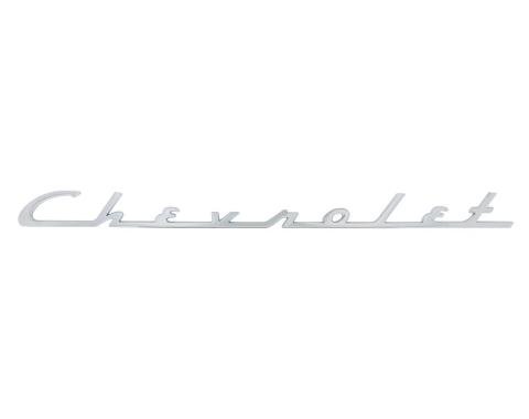 United Pacific Die-Cast "Chevrolet" Script Trunk Emblem C4032