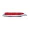 United Pacific 39 LED "Teardrop" Stop, Turn & Tail Light w/Bezel - Red LED/Red Lens 38804