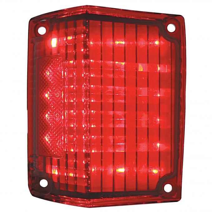 United Pacific 36 LED Tail Light Lens For 1970-72 Chevy El Camino & Station Wagon - L/H CTL7072LED-L