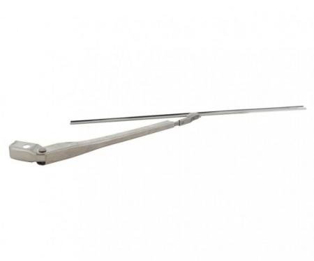 United Pacific 11" Stainless Steel Plug Type Wiper Arm With 7.5" Wiper Blade Set 70127