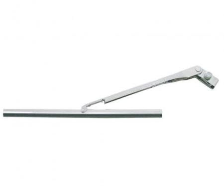 United Pacific Stainless Steel Wiper Blade/Arm Set w/9" Blade & 7.5"Arm, Plug-In Style A7022