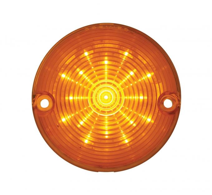 United Pacific 17 LED Parking And Turn Signal Light, Amber For 1957 Chevy Passenger Car CPL5702A