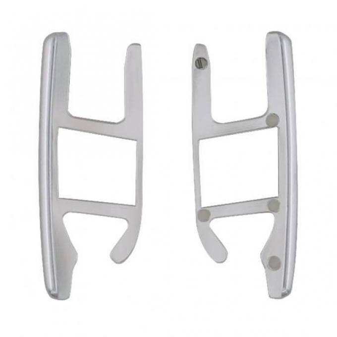 United Pacific Chrome Plated Windshield Frame Corners For 1932 Ford Closed Car (Pair) B20110
