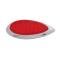 United Pacific 39 LED "Teardrop" Stop, Turn & Tail Light w/Bezel - Red LED/Red Lens 38804