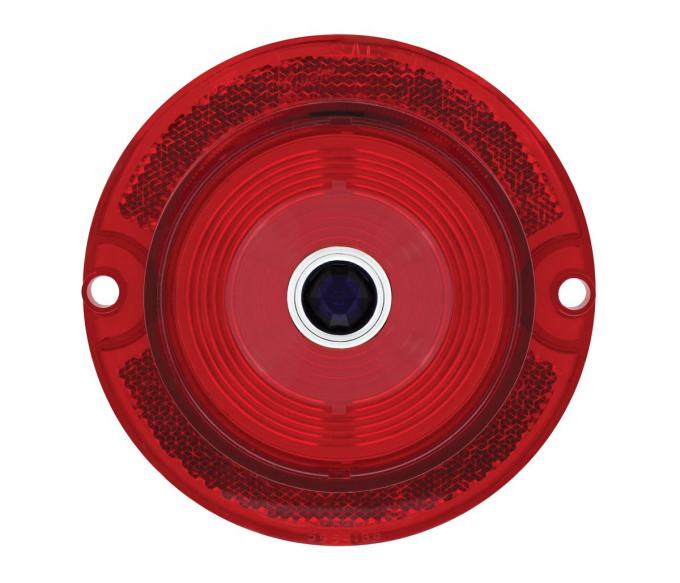 United Pacific Tail Light Lens With Blue Dot For 1963 Chevy Passenger Car C6302-1