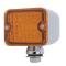 United Pacific 6 LED Medium Rod Light - Amber LED/Amber Lens 39192
