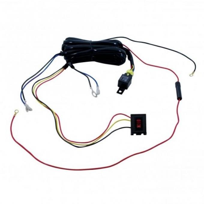 United Pacific Fog Lamp Wiring Harness Kit 34266