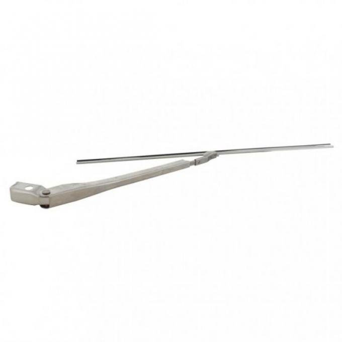 United Pacific 11" Stainless Steel Plug Type Wiper Arm With 7.5" Wiper Blade Set 70127