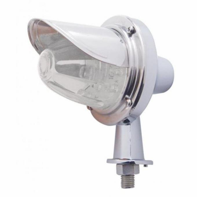 United Pacific 11 LED 1 1/8" Arm Watermelon Honda Light Kit w/ Visor - Amber LED/Clear Lens 38446