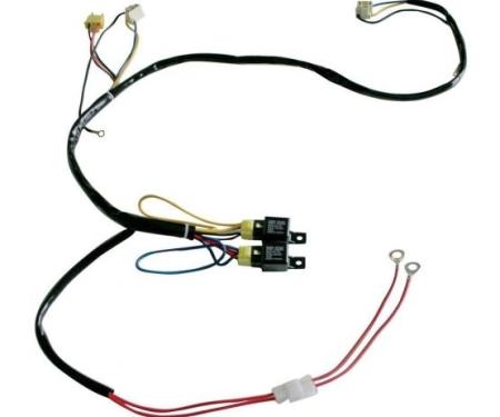 United Pacific H4 Headlight Relay Harness Kit 34263