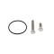 United Pacific Angled Left 15 Degree Up Chrome Water Neck For Chevy Small Block Gen I & GM V6 110345