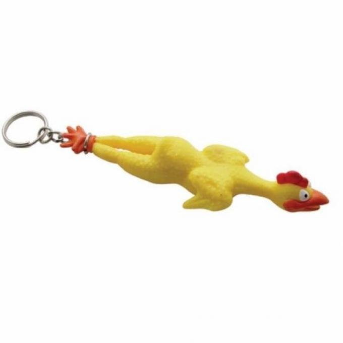 United Pacific Rubber Chicken Novelty Keychain 78001