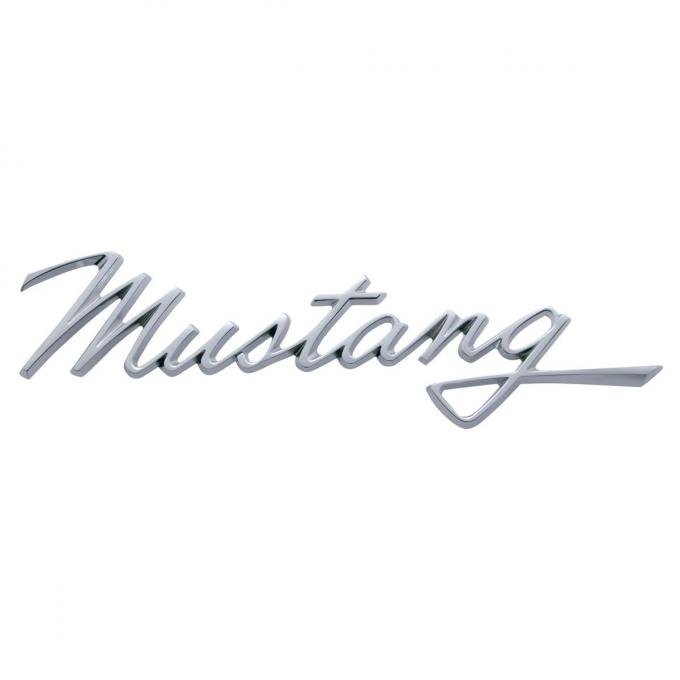 United Pacific Die-Cast "Mustang" Script Emblem With Mounting Studs F6801