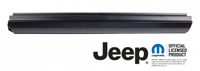 Key Parts '62-'88 Rocker Panel, LH 0481-101