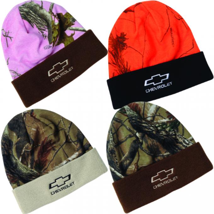 Chevrolet Bowtie Cuff Camo Beanie