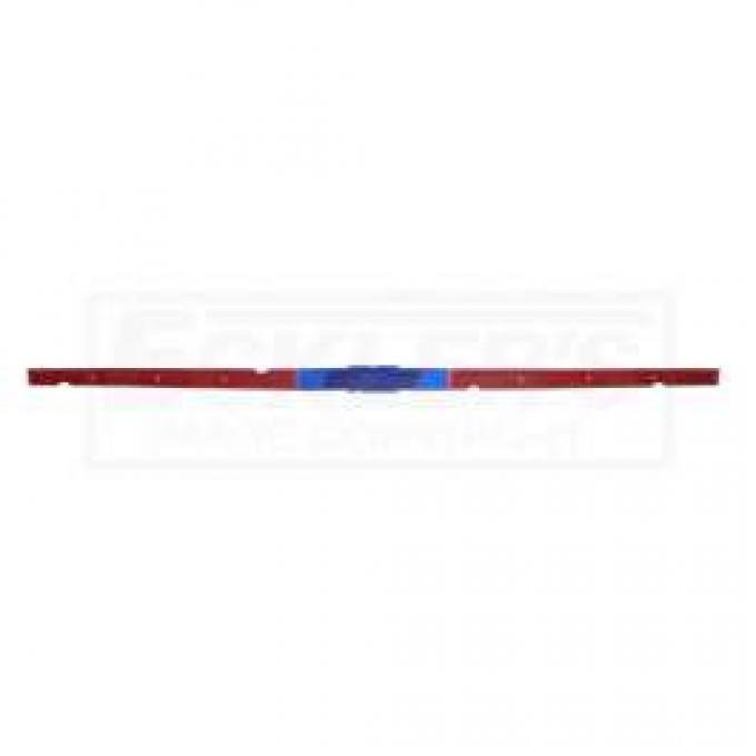 Full Size Chevy Trunk Emblem Insert, Plastic, Impala, 1966