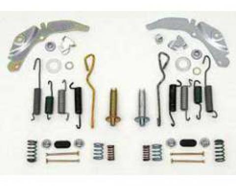 Full Size Chevy Self-Adjusting Drum Brake Kit, Front, 1959-1970