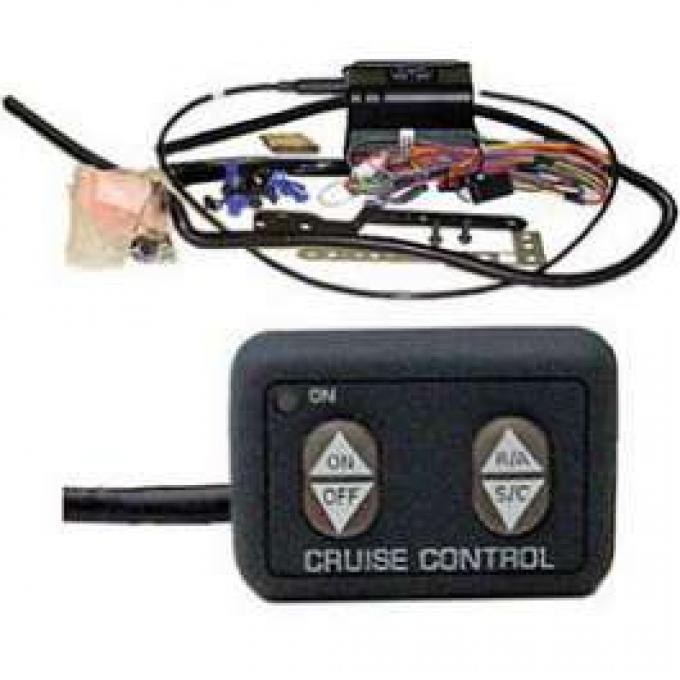 Full Size Chevy Dakota Digital Cruise Control Kit With Dash Switch & Electric Speedometer, 1958-1972