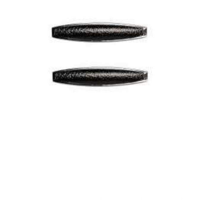 Chevy Interior Black Medallions For Seats & Door Panels, 1966, 1967, & 1969