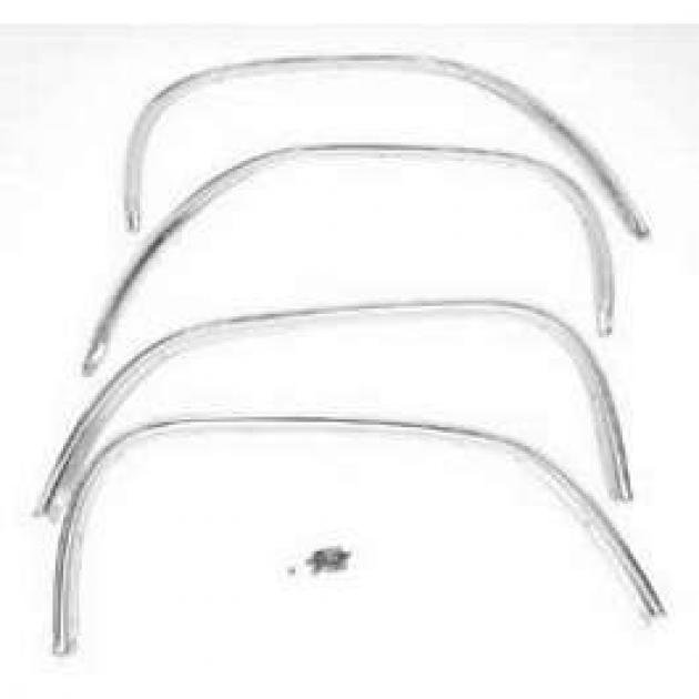 Full Size Chevy Wheel Well Opening Molding Set, 1965 Muscle Cars