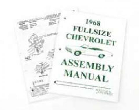 Full Size Chevy Factory Assembly Manual, 1968