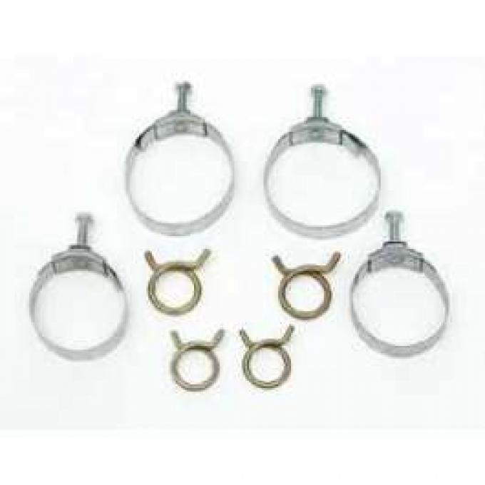 Full Size Chevy Radiator & Heater Hose Clamp Set, 1959-1960