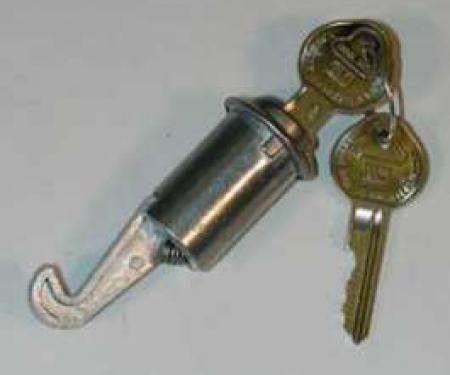 Full Size Chevy Glove Box Lock, With Original Style Keys, 1964