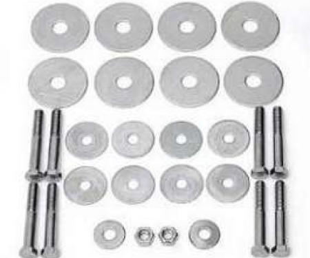Full Size Chevy Body Mounting Bolt Kit, Hardtop & Sedan, 1961-1964
