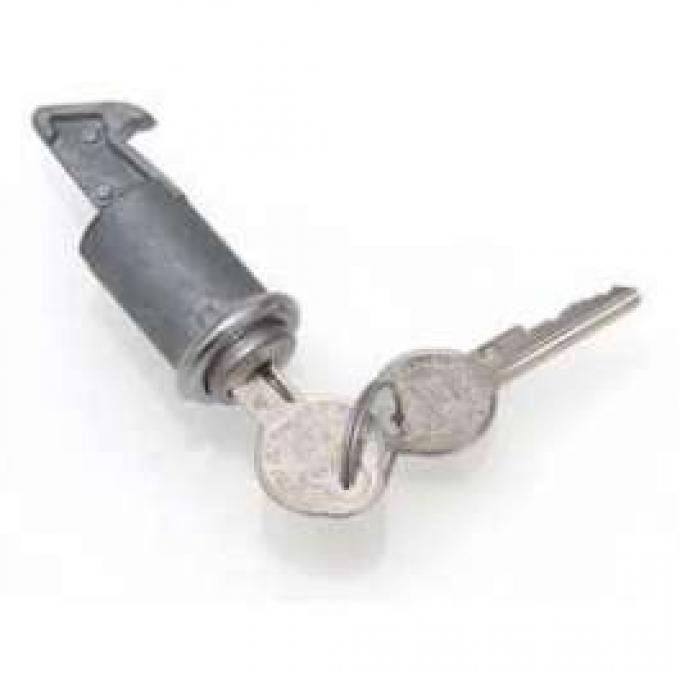 Full Size Chevy Glove Box Lock, With Original Style Keys, 1965-1966