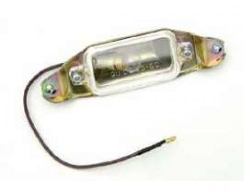 Full Size Chevy Rear License Plate Light Assembly, 1961-1964