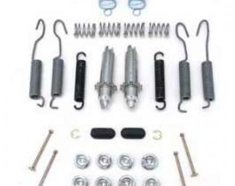 Full Size Chevy Brake Hardware Kit, Rear, 1959-1962