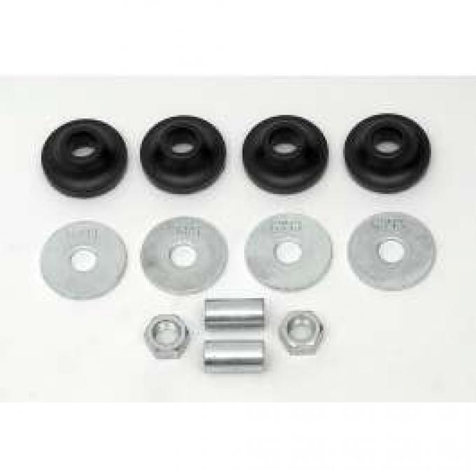 Full Size Chevy Front Suspension Strut Rod Bushing Kit, 1965-1970