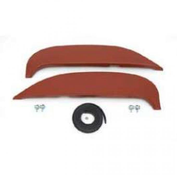 Full Size Chevy Quarter Panel Fender Skirts, 1963