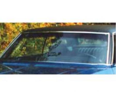 Full Size Chevy Windshield, Tinted & Shaded, Without Antenna, Hardtop & Convertible, Impala, 1969-1970