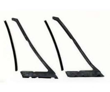 Full Size Chevy Vent Window Weatherstrip, 2-Door Hardtop & Convertible, 1965-1968