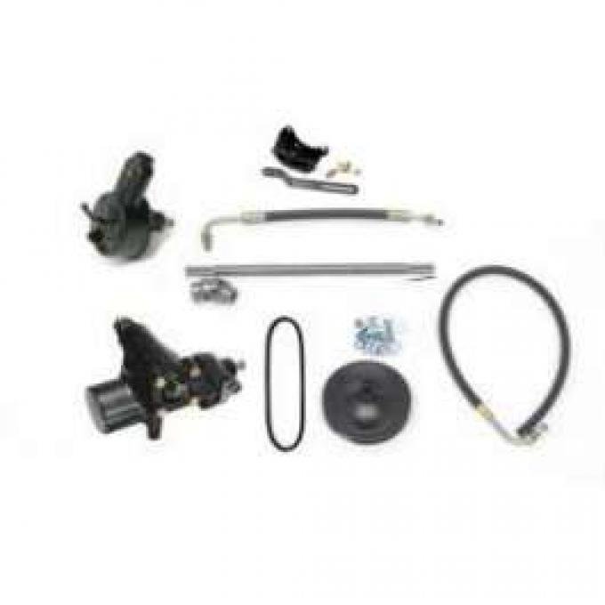 Full Size Chevy Power Steering Conversion, 500 Series, Small Block, 1958-1964