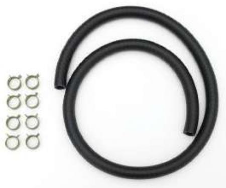 Full Size Chevy Fuel Line Kit, With Clamps, 3/8, 1958-1964