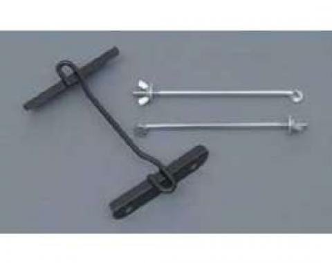 Full Size Chevy Battery Hold Down Retainer & Hardware Kit, 1958