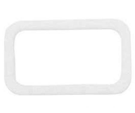 Full Size Chevy Gasket, License Lamp Lens, 1961-1964