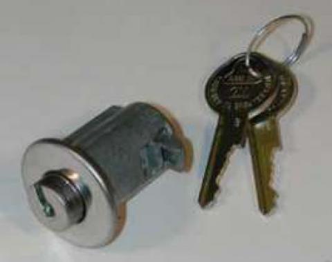 Full Size Chevy Glove Box Lock, With Original Style Keys, 1958-1960, 1963