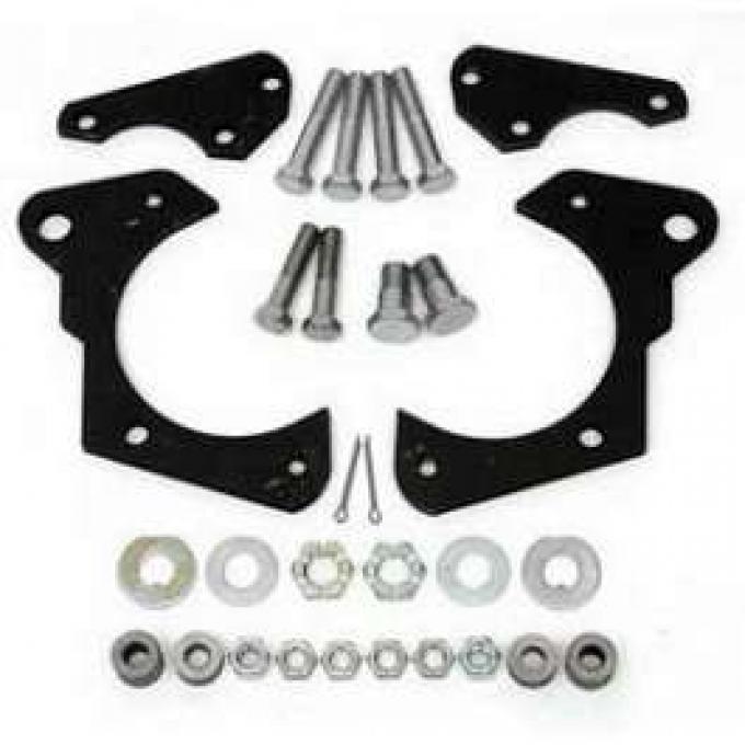 Full Size Chevy Front Disc Brake Bracket Kit, 1965-1968