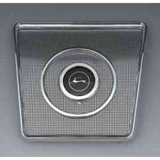 Full Size Chevy Rear Seat Speaker Grille, Impala, 1962-1964