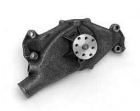 Full Size Chevy Short Hi-Flo Water Pump, Stewart, Cast Iron, Big Block