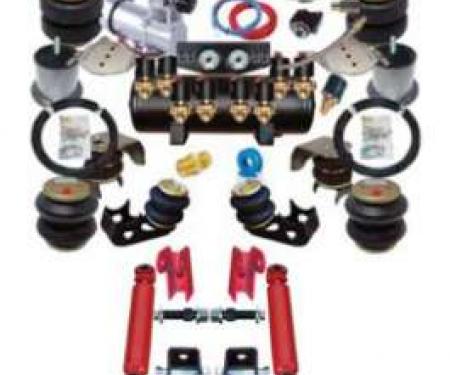 Full Size Chevy Air Ride Suspension Kit, Complete, 1958-1964