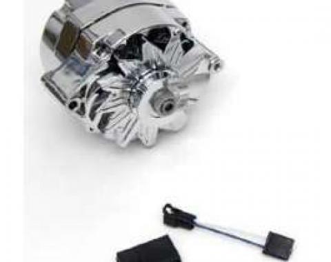 Full Size Chevy Alternator Conversion Kit, Chrome, 1963-1972