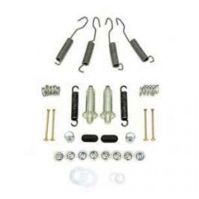 Full Size Chevy Brake Hardware Kit, Front, 1959-1962