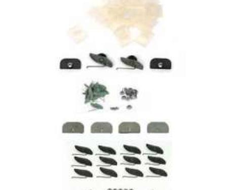 Full Size Chevy Complete Side Molding Clip Set, Impala SS, 1964